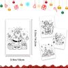 32 pièces, Cartes de coloriage Doodle de Noël, Cartes postales, Cartes de coloriage DIY, Cadeaux d'anniversaire, Fournitures de rentrée scolaire, Cadeaux de Noël