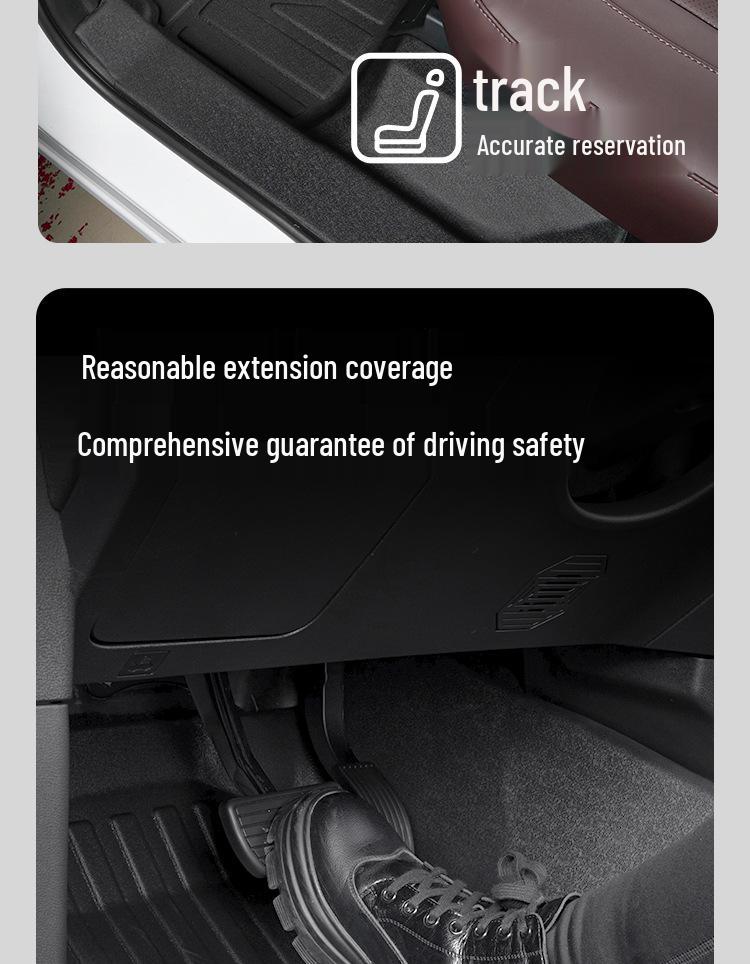TPE Full-Coverage Floor Mats for Chery Tiggo 8, 6 & 7-Seater (2018-2025 Pro Plus Models)