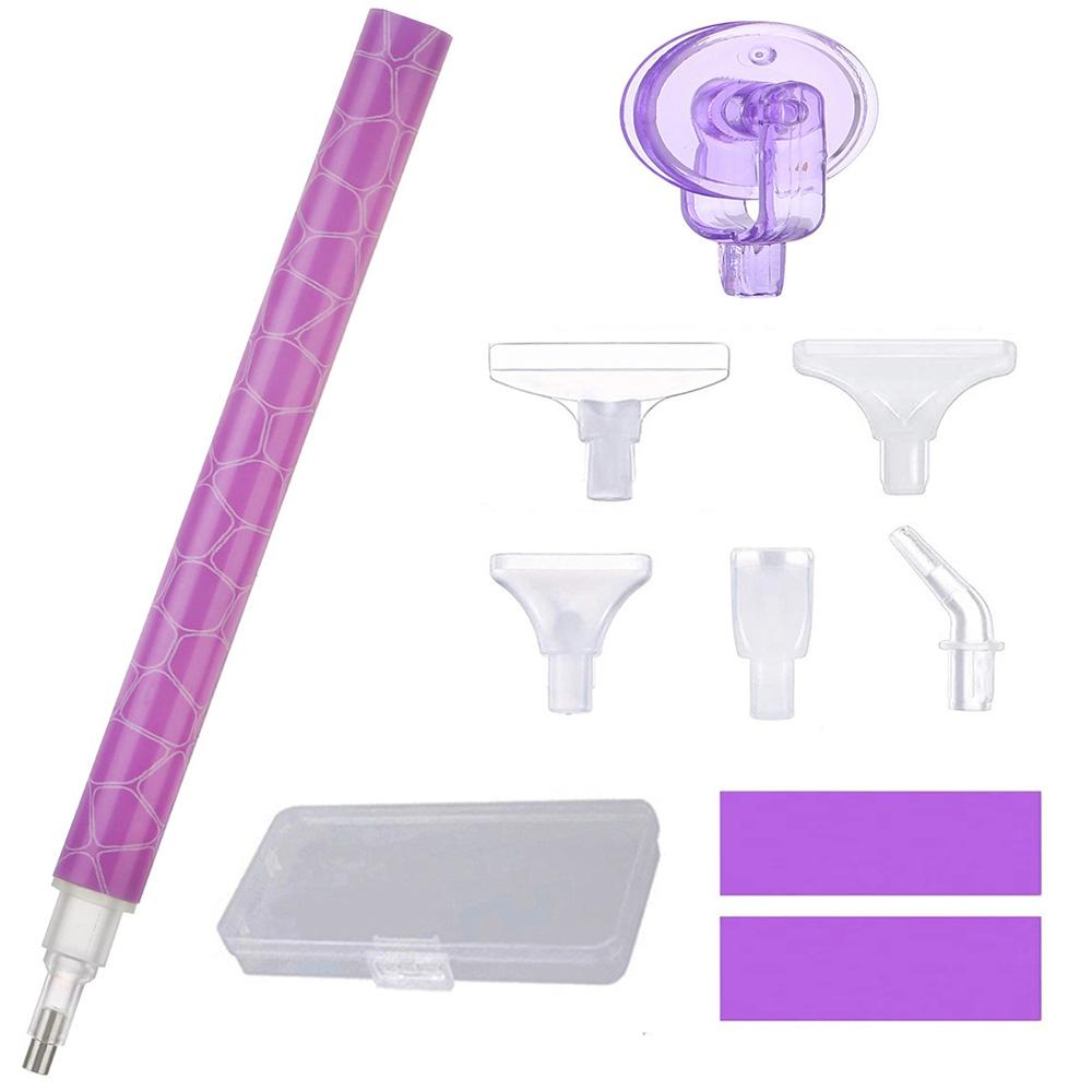 Crack Pattern 5d Diamond Art Painting Pen Tools Set Double Head Point Drill Pens DIY Arts Crafts Cross Stitch Embroidery Sewing