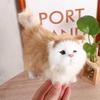 Toy Baby Toy Fake Cat Artifical Animal Soft Simulation Cat Stuffed Kitten Plush Cat Toys Cat Model