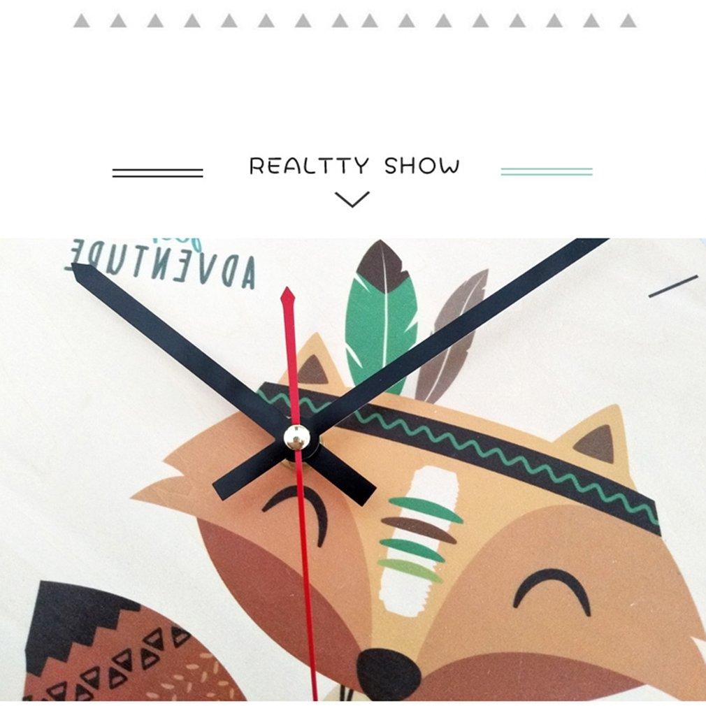 

Печать деревянные настенные часы горячий стиль европейские сельские цветные часы с рисунком