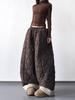 2025 Korean Style Quilted Drawstring Cotton Pants - Warm, Cold Resistant, Versatile, Loose Fit for Winter