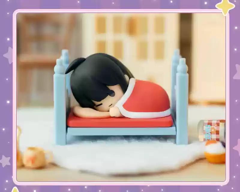 Link Click Warm Bedding Stackable Dolls Agent Blind Box Collectible Figures Trendy Toys And Hobbies For Children And Adults