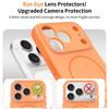 Foreign trade new 17pro mobile phone case Magnetic skin suction 16e two-in-one with lanyard fine hole Apple 15promax case