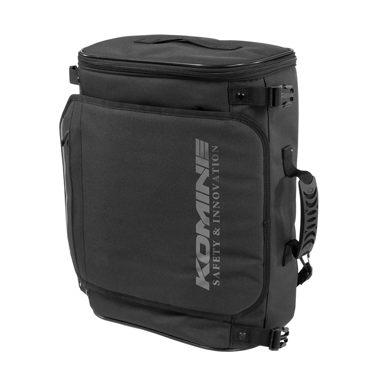 

2025 Model Motorcycle Seat Backpack 24L for Bike Touring 2way with Rain Cover Reflective Black [KOMINE] SA-248