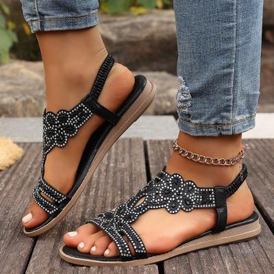 New In Summer 22, Light and Comfortable Casual Bohemian Flat-bottomed Beach Sandals