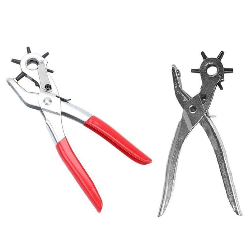

AEE2-Leather Hole Punch Leather Tools Multifunctional Ordinary Carbon Steel Belt Puncher Punching Tool Belt Hole Puncher