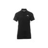 Solid Color Polo Shirt With Button And Logo Men Tops Black GMJT08838-9999