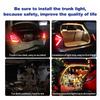 Rear Trunk Light Bar For BYD Atto 3 Dolphin 2022-2024 For BYD Seagull Seal EV 2025-2024 Car Trunk Atmosphere LED Silicone Lamp