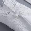 Embroidery Flower Wrist Cuffs Arm Sleeves Ruffled Design Multiuse Armwear Decorative Sleeves For Office Casual Outfit