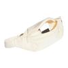 Adidas Originals Solid Color Zipper Closure Large Logo Print Waist Bag Unisex Waist Bag Beige HK2627