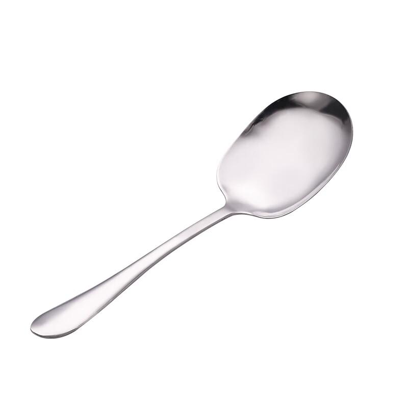 Large Stainless Steel Serving Spoons, Set of 2