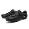 T166 Men's Women's Cycling Shoes Bicycle Rotating Buckle Mountain Lock Highway No Belt Leather Surface Large Size