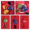 Flower Jewelry Storage Bag Embroidery Jewelry Packaging Smooth Chinese Style Sachet  Girl