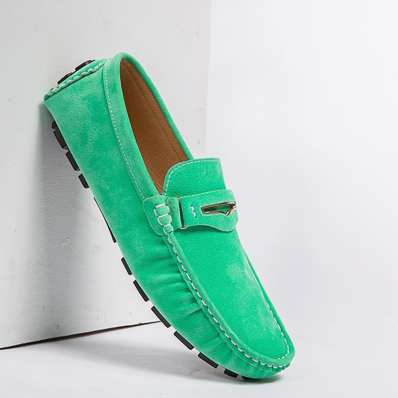 

Мужские кожаные лоферы высокого качества, мужская повседневная обувь, мокасины, мужские туфли без шнуровки на плоской подошве, модная мужская обувь, мужские туфли для вождения, размер 38-49 40