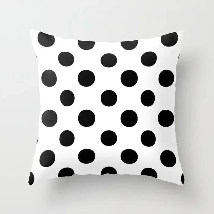 Brand New Simple Black White Geometry Cushion Case Hot Modern Nordic Decorative Pillows Case Livingroom Sofa Couch Throw Pillows