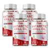 Olio di krill antartico 1000mg, contiene fosfolipidi Omega-3 e astaxantina, supporto antiossidante, adatto agli adulti.