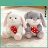 Plush Bunny Toy With Scarf And Carrot Design For Kids Gift Collection