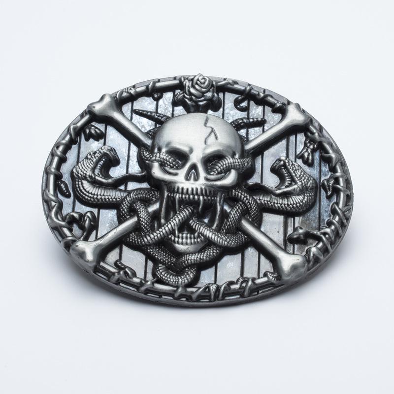 Lotte Jinsen Retro Zinc Alloy Belt Buckle