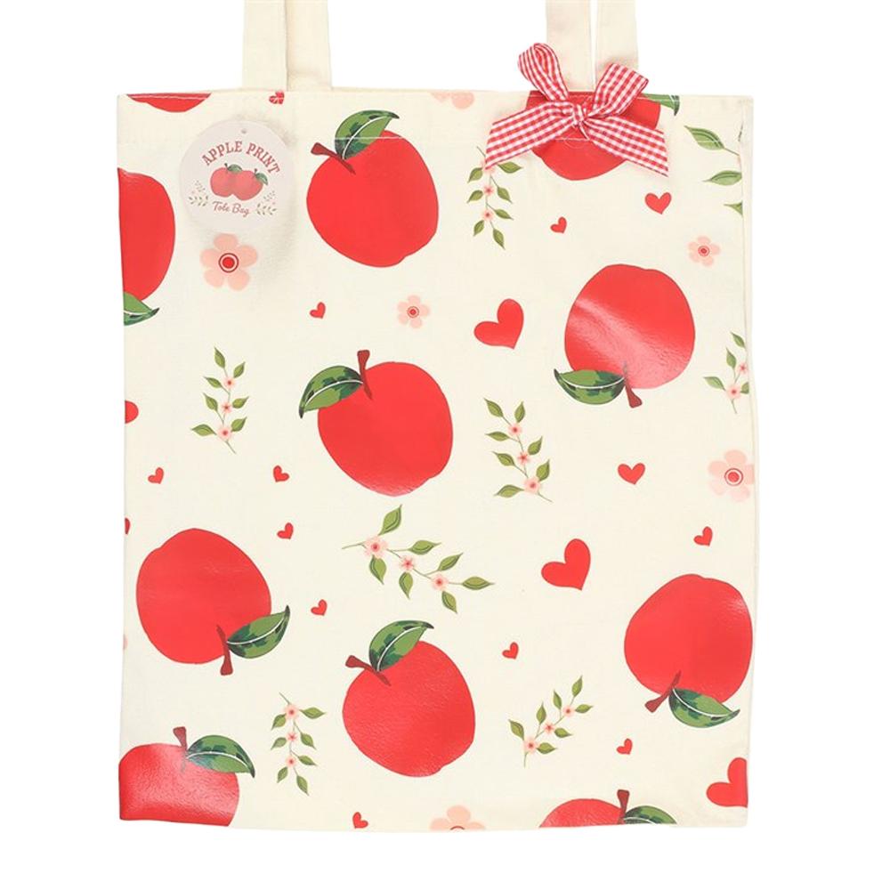 Something Different Apple Polycotton Tote Bag