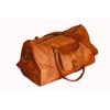 20 New Duffle Goat Gym Leather Bag Luggage Travel Genuine Brown Vintage Tote Bag