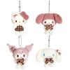 Lovely Kuromi Meledy Yuge Gugu Plush Toy Hanging Pendant Japanese Cartoon Bag Decoration Gift