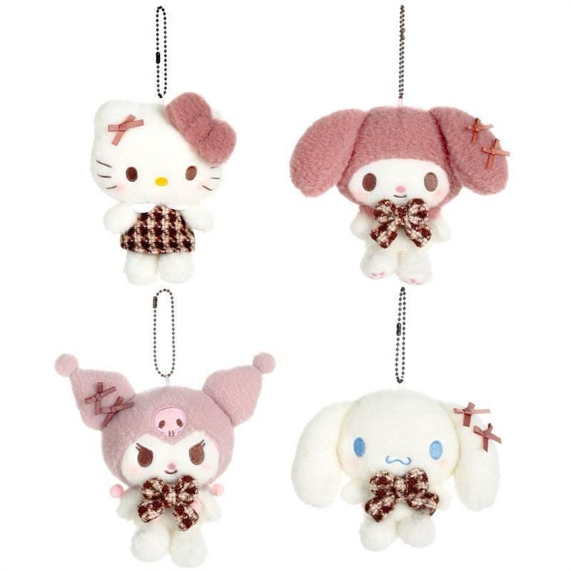 Lovely Kuromi Meledy Yuge Gugu Plush Toy Hanging Pendant Japanese Cartoon Bag Decoration Gift