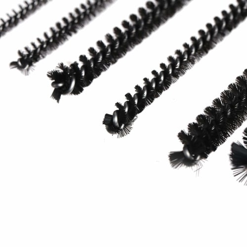 CCINEE Cup Brush, Nylon Tube Brush, Straw Brush Set, Cleaning Brush for Straws, Eyeglasses, Keyboards, Jewelry, and Test Tubes, Kitchen Spout Cleaning