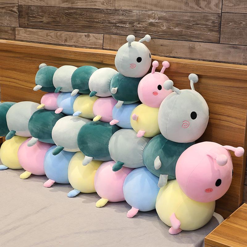 Caterpillar Plush Toy - Soft Pillow & Cute Hugging Doll for Kids