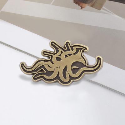 Death Stranding Seven-Tailed Monster Enamel Pin - Magellan Logo Brooch
