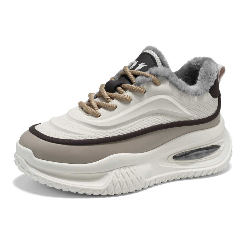 Fashion Playform Round Toe Shoes All Black Woven Women's Boots Size 47 Luxury Designer Sneakers Women Sport Dropshiping Fit