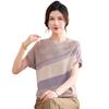 Hodo Women's Summer Knit Short-Sleeve T-Shirt