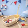 Plastic Floating Plastic Boat Mini Fish Tank Landscape Aquarium Decorations  DIY Home Ornament