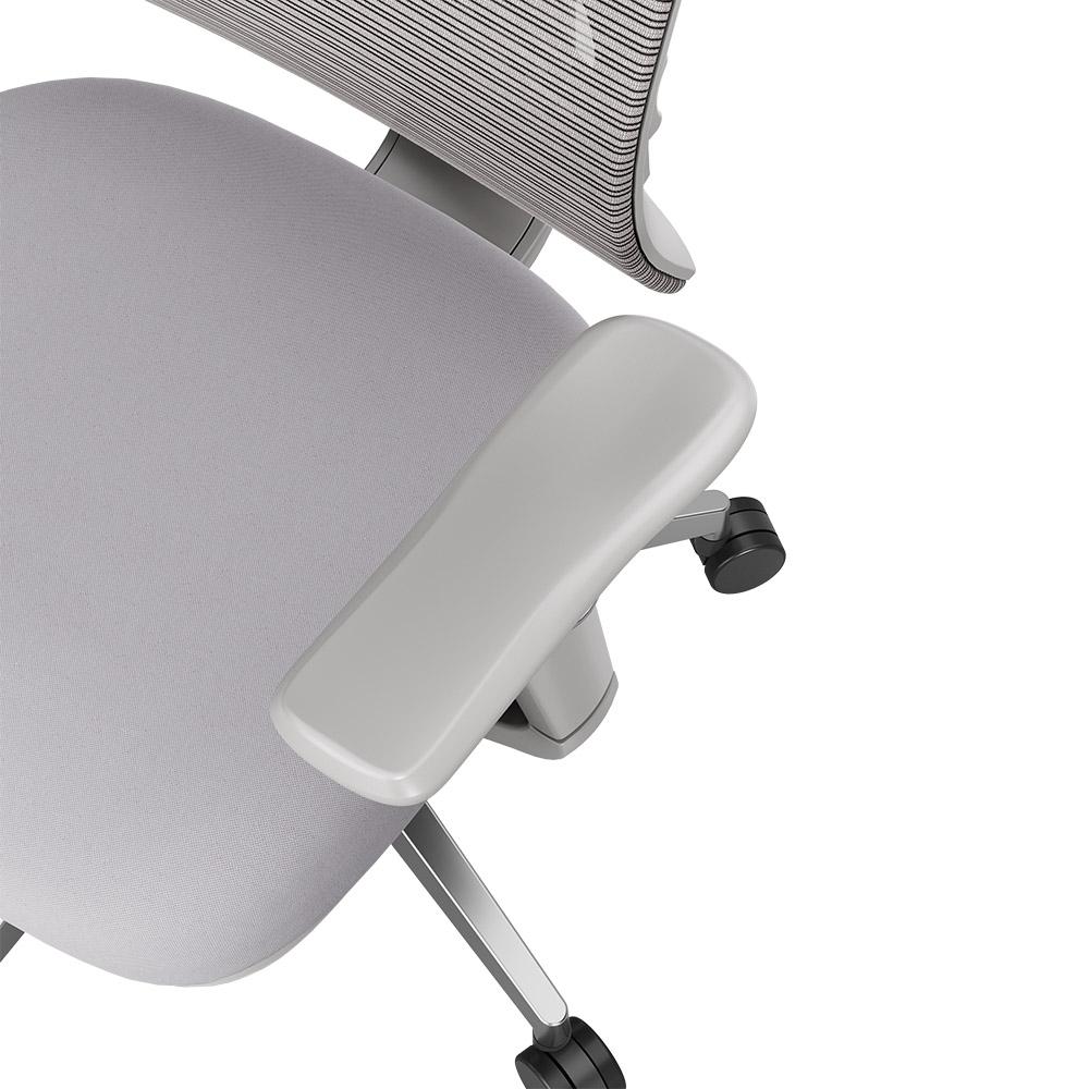 NEWTRAL MAGICH003 Ergonomic Office Chair, Auto-Following Backrest, Adaptive Lower Back Support, Adjustable Headrest Seat, Gray - EU Plug