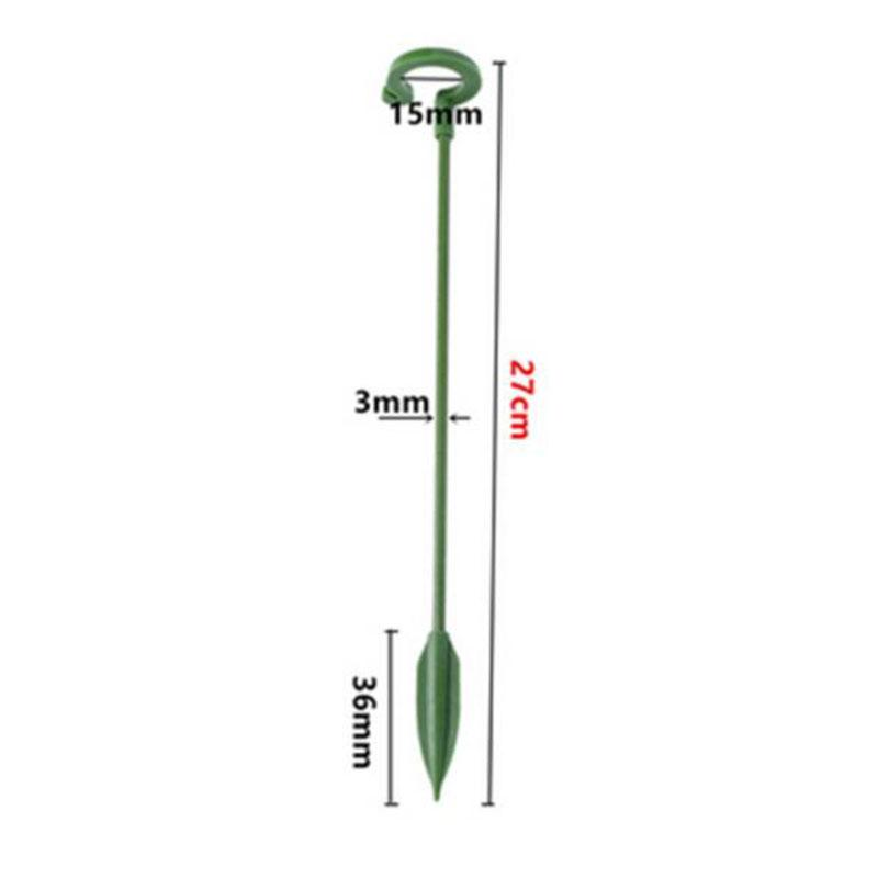 5pcs 37cm 48cm Plastic Plant Supports Holder Bracket Flower Stand Climbing Fixed Protection Tool Garden Supplies For Orchid