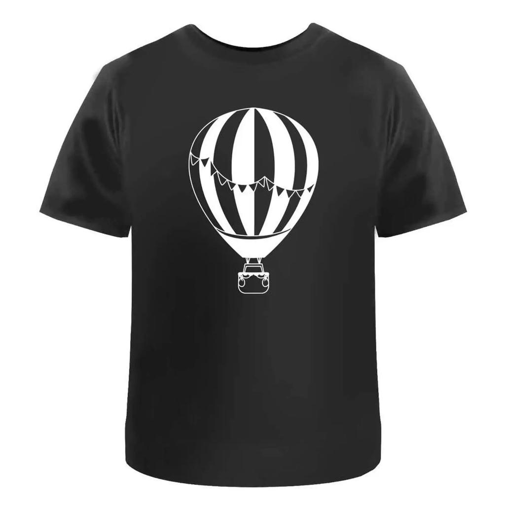 Cute Hot Air Balloon T Shirt 100 Cotton S Xxl Ta053182 Vintage Versatile Unisex Graphic Slightly Stylish Fashion
