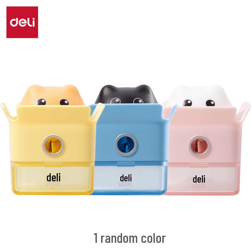Deli VB70 Creative Cartoon Mini Pencil Sharpener for Kids