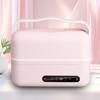 Double-Deck Steaming and Boarding Heating Lunch Box, Plug-in Insulation, Portable Self Heating Lunch Box for Office Workers