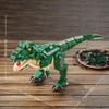 Non-Toxic 861Pcs Green Dinosaur Building Blocks Toys Model Tyrannosaurus Rex Assemble Puzzle Bricks Toy Sets For Kid Ornament Gifts