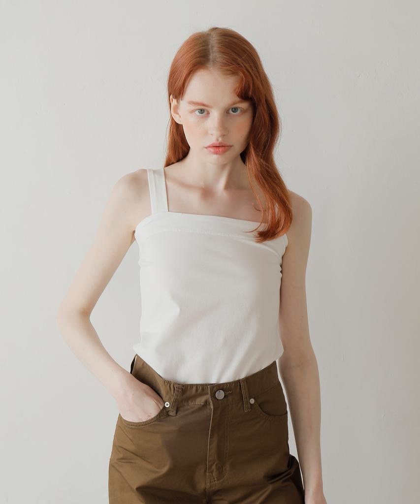 PAUL&ALICE Sleeveless Tee / 2Colors