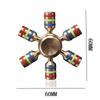 Metal Hand Spinner 6 Arm Decompression Toy Fidgets For Adults Kids EDC Gadgets Anxiety Stress Antiestres Juguete Ansiedad