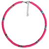 4/6mm Polymer Clay Necklace For Women Soft Pottery Boho Choker Necklaces Colorful Surfer Beads Collar  Bohemian Jewelry