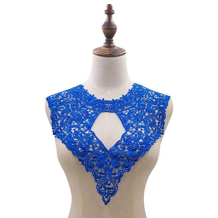 Water Soluble Lace, Embroidery, Polyester Silk, Corsage, Collar, Embroidery Collar, Fake Collar, Back Collar, Chest Opening.