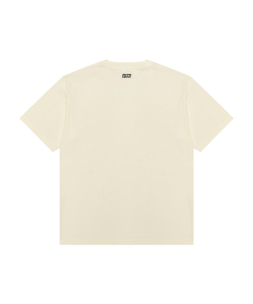 Eipeu Aapenow Moonface T-Shirt Ivory / Aaptem1808Xxqiva