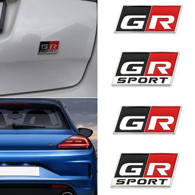3D Metal Car Trunk Emblem Sticker Decal for Camry Corolla Yaris Rav4 Chr Auris Avensis Reiz Auto Exterior Accessories