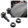 2Pcs Car Windshield Wiper Washer Spray Nozzle Fits Most Car Models Car Dual Holes Windshield Washer Nozzle Water Spray New