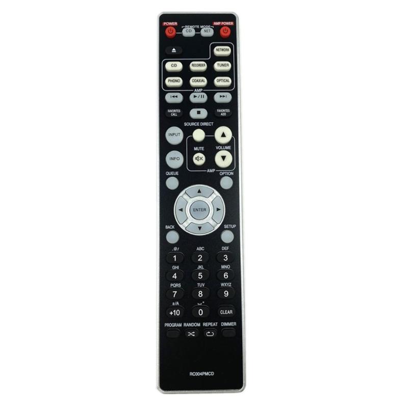 Universally Remote Replacement Controller Plastic Texture Suitable for CD6007 PM7000N PM6007 RC004PMCD RC002PMCD Devices 1