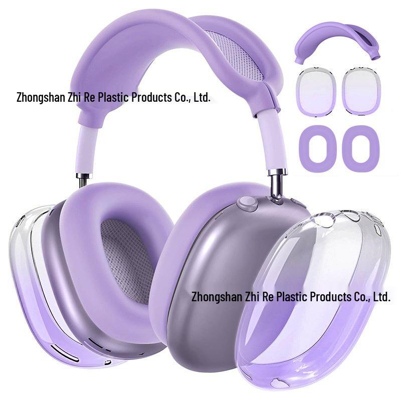 Gradient Clear TPU Headphone Case for Apple AirPods Max Protection Case for AirPods Max