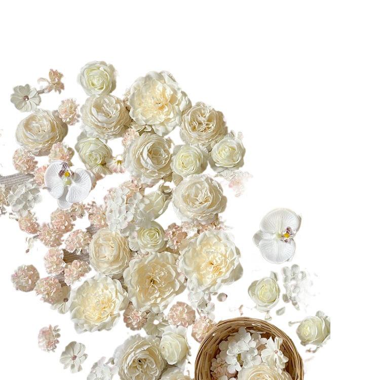 Ancient Style DIY Flower Hairpin Kit: Handmade Decorative Flower Head for Coffee Table or Hair Accessories.