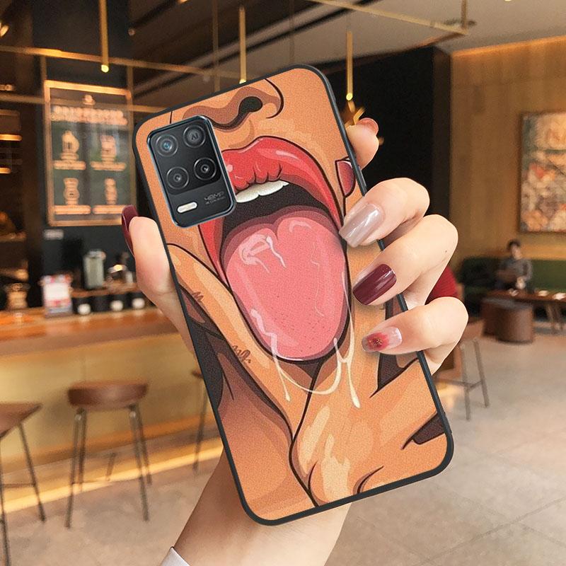 Sexy Ärmel Tattoo Mädchen Telefon Fall für OPPO Realme GT 2 Pro X2 Pro XT C25S 8 7 6 Pro 6i GT Master C3 C21 C21Y C11 X3 SuperZoom